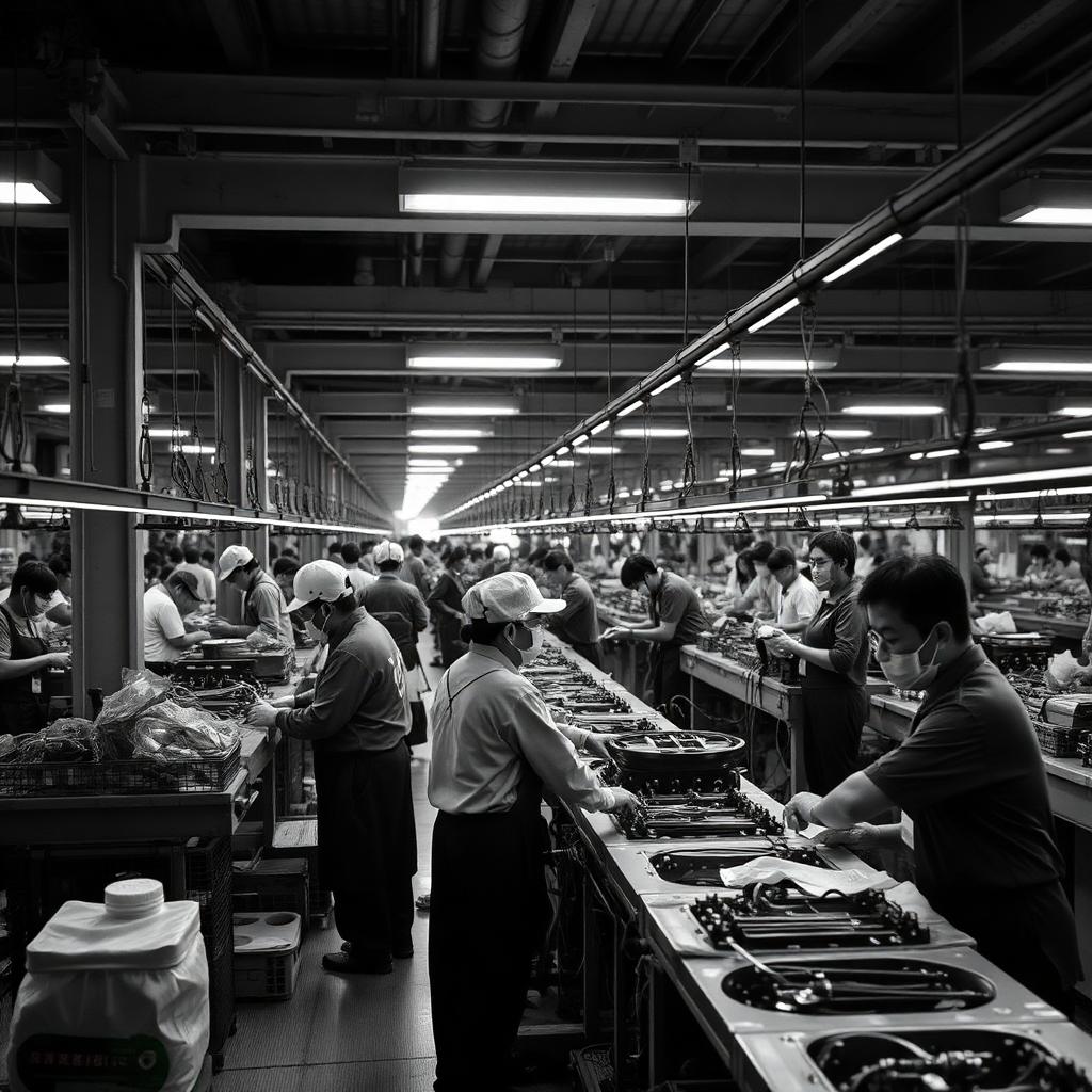 Factory floor in Guangdong